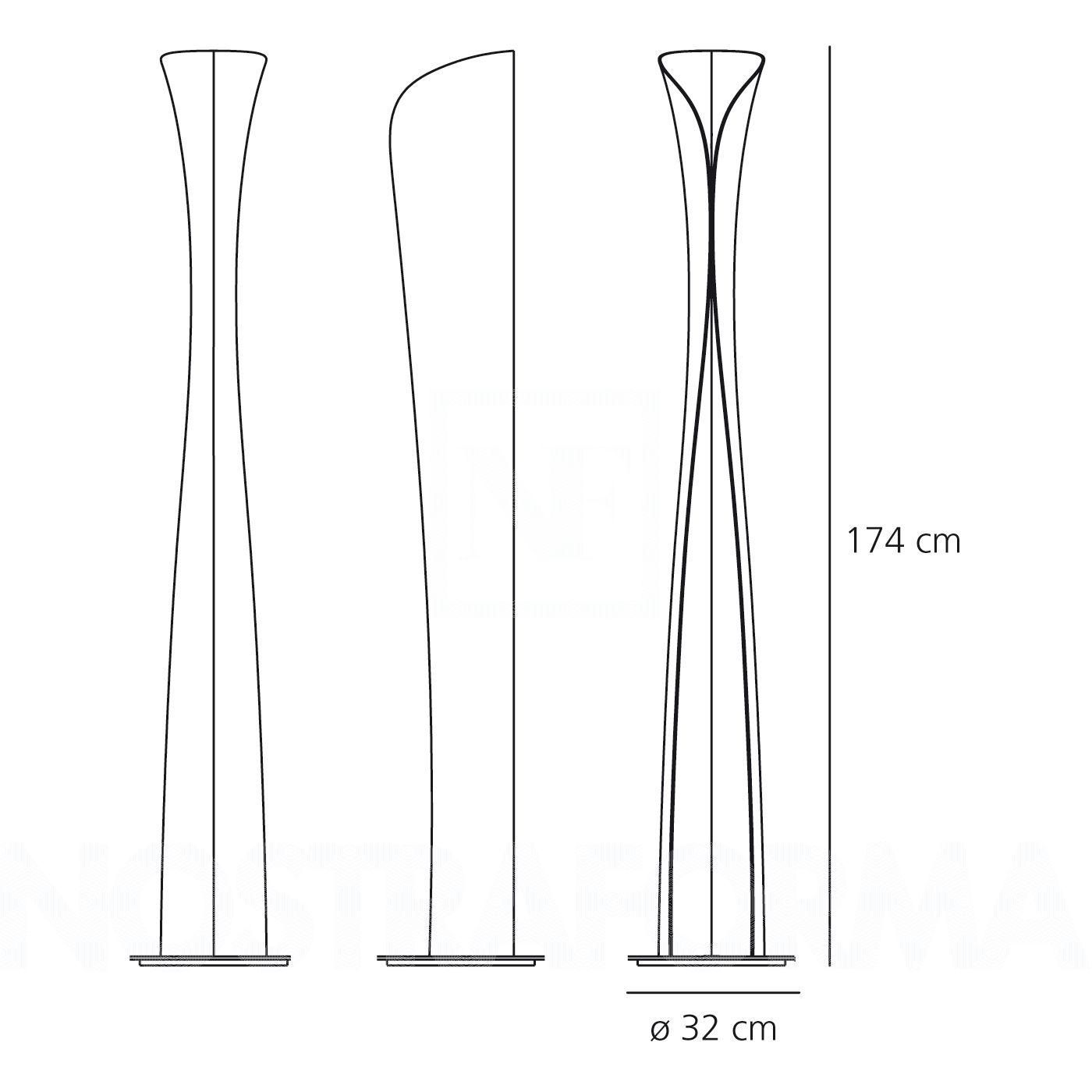 Lampadaire CADMO Artemide by MEGALUX 33